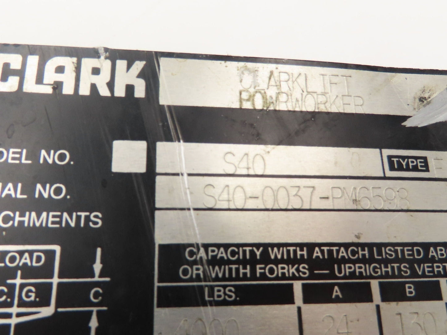 Clark PowrWorker Forklift Walkie Stacker Hydraulic Control Valve Assembly