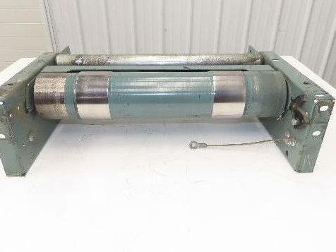 Hytrol 24" Slider Bed Belt Conveyor Take-Up Tail Pulley Assembly 4" Pulley