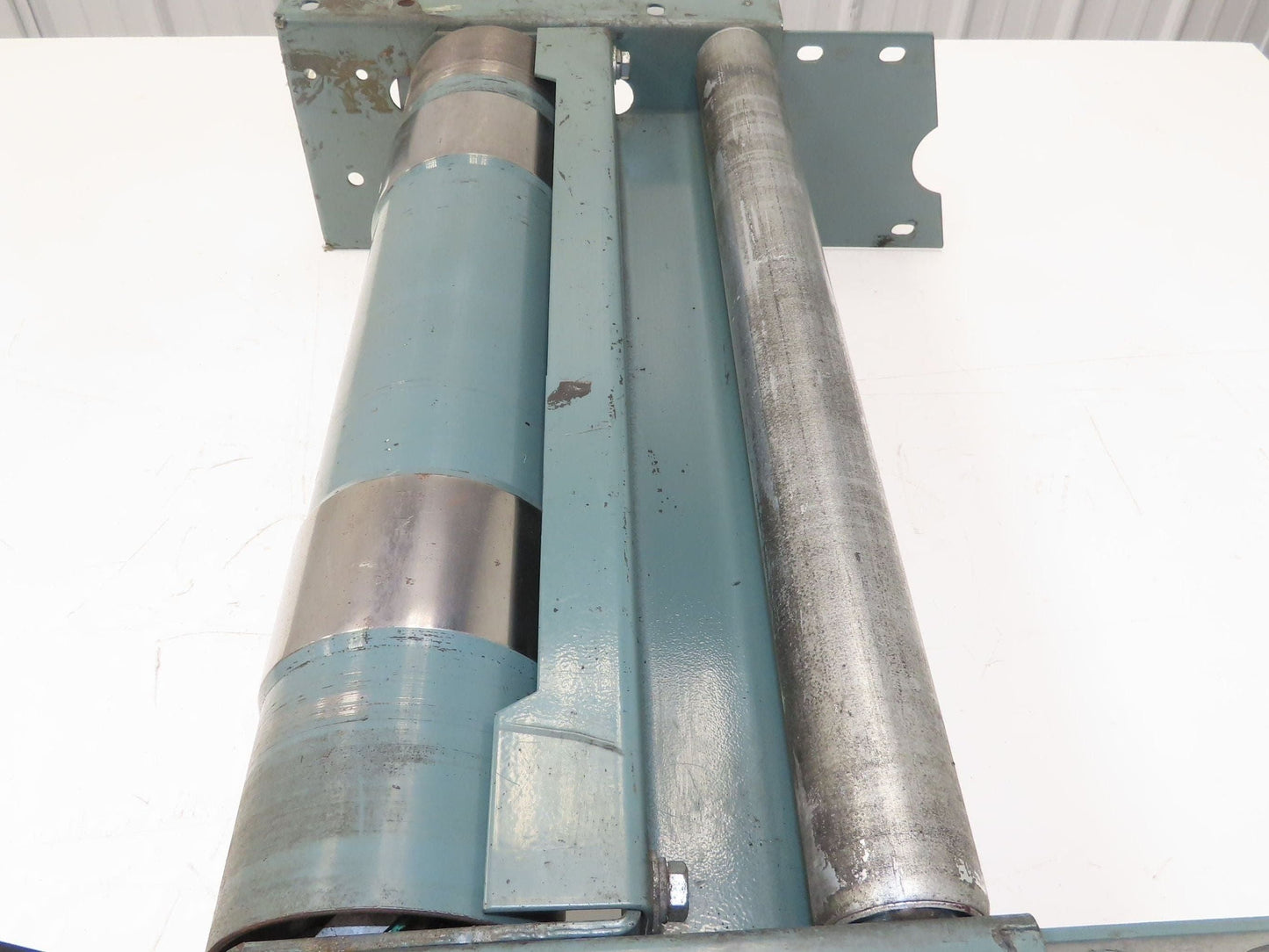 Hytrol 24" Slider Bed Belt Conveyor Take-Up Tail Pulley Assembly 4" Pulley