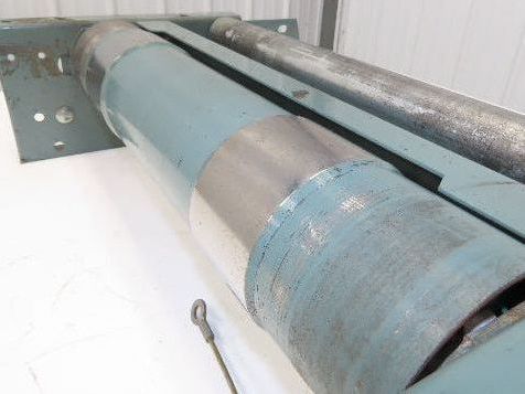 Hytrol 24" Slider Bed Belt Conveyor Take-Up Tail Pulley Assembly 4" Pulley