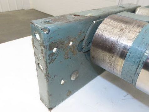 Hytrol 24" Slider Bed Belt Conveyor Take-Up Tail Pulley Assembly 4" Pulley