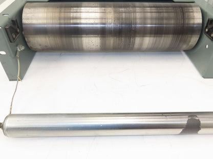 Hytrol 24" Slider Bed Belt Conveyor Tail Pulley Assembly 6" Pulley