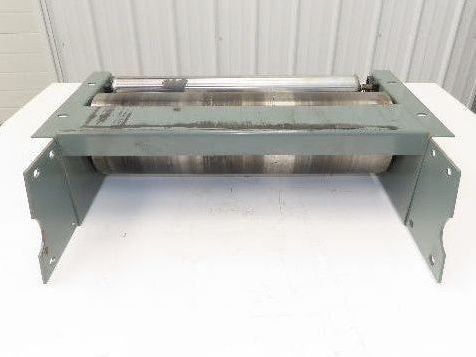 Hytrol 24" Slider Bed Belt Conveyor Tail Pulley Assembly 6" Pulley