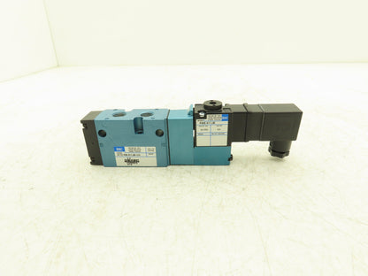 MAC 811C-PM-611JB-152 4-Way Single Solenoid Valve 24V