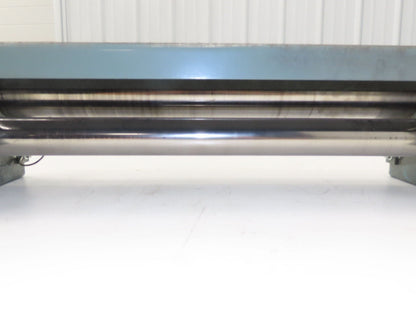 Hytrol 30" Slider Bed Belt Conveyor Tail Pulley Assembly 3.25" Pulley