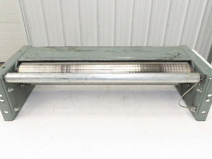 Hytrol 30" Slider Bed Belt Conveyor Tail Pulley Assembly 3.25" Pulley