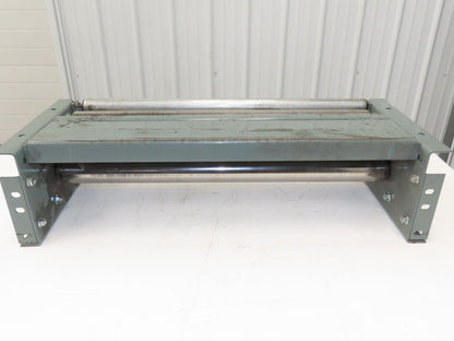 Hytrol 30" Slider Bed Belt Conveyor Tail Pulley Assembly 3.25" Pulley