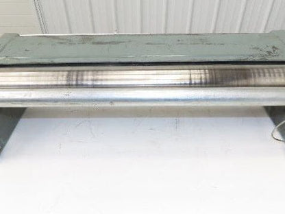 Hytrol 30" Slider Bed Belt Conveyor Tail Pulley Assembly 3.25" Pulley