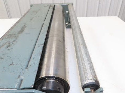 Hytrol 30" Slider Bed Belt Conveyor Tail Pulley Assembly 3.25" Pulley
