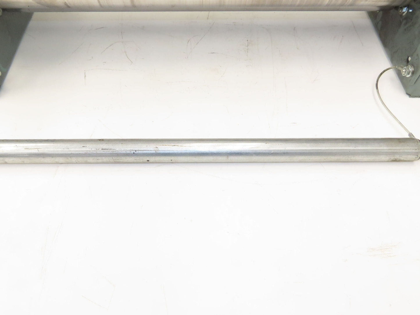 Hytrol 30" Slider Bed Belt Conveyor Tail Pulley Assembly 3.25" Pulley