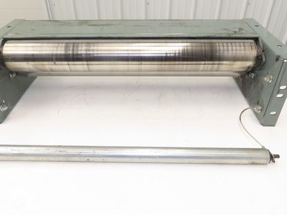 Hytrol 30" Slider Bed Belt Conveyor Tail Pulley Assembly 3.25" Pulley