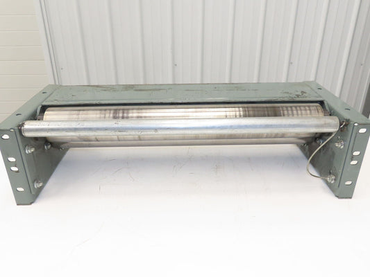 Hytrol 30" Slider Bed Belt Conveyor Tail Pulley Assembly 3.25" Pulley