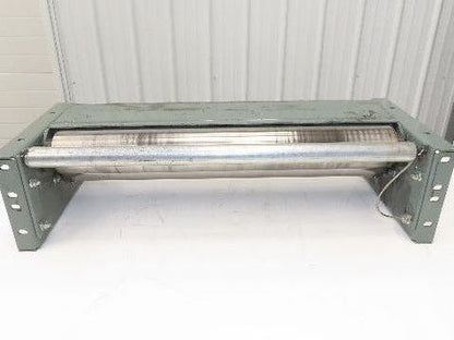 Hytrol 30" Slider Bed Belt Conveyor Tail Pulley Assembly 3.25" Pulley
