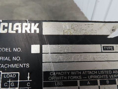 Clark S40 PowrWorker Stacker Walkie Drive Unit Handle Controls Wheel 24VDC