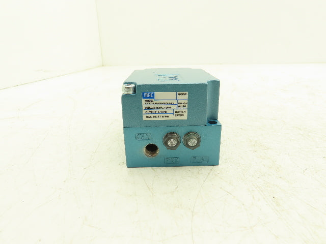 MAC PPC5C-AAA-DGAB-CAA-A0 Proportional Pressure Pneumatic Control Valve