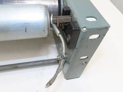 Hytrol 24" Slider Bed Belt Conveyor Take-Up Tail Pulley Assembly 4" Pulley