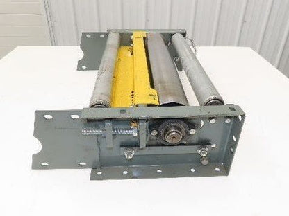 Hytrol 24" Slider Bed Belt Conveyor Take-Up Tail Pulley Assembly 4" Pulley