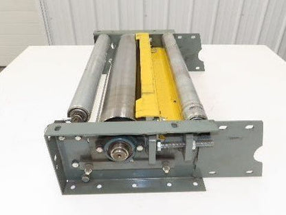 Hytrol 24" Slider Bed Belt Conveyor Take-Up Tail Pulley Assembly 4" Pulley