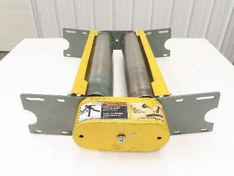 Hytrol 24" Belt Conveyor Double Tail Pulley Nose-Over Assembly Chain Drive