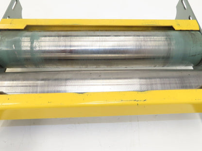 Hytrol 24" Belt Conveyor Double Tail Pulley Nose-Over Assembly Chain Drive