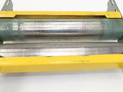 Hytrol 24" Belt Conveyor Double Tail Pulley Nose-Over Assembly Chain Drive