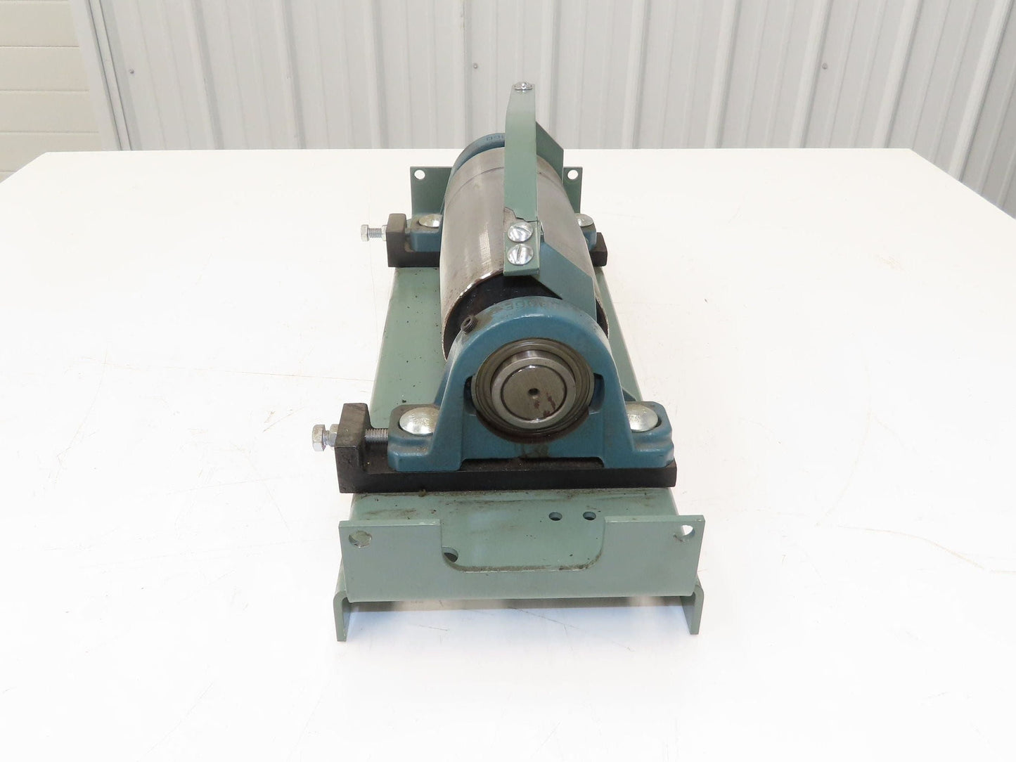 Hytrol 4"x 9" Crowned Tail Pulley for 24" Conveyor 21"BF 8" Belt Under Roller