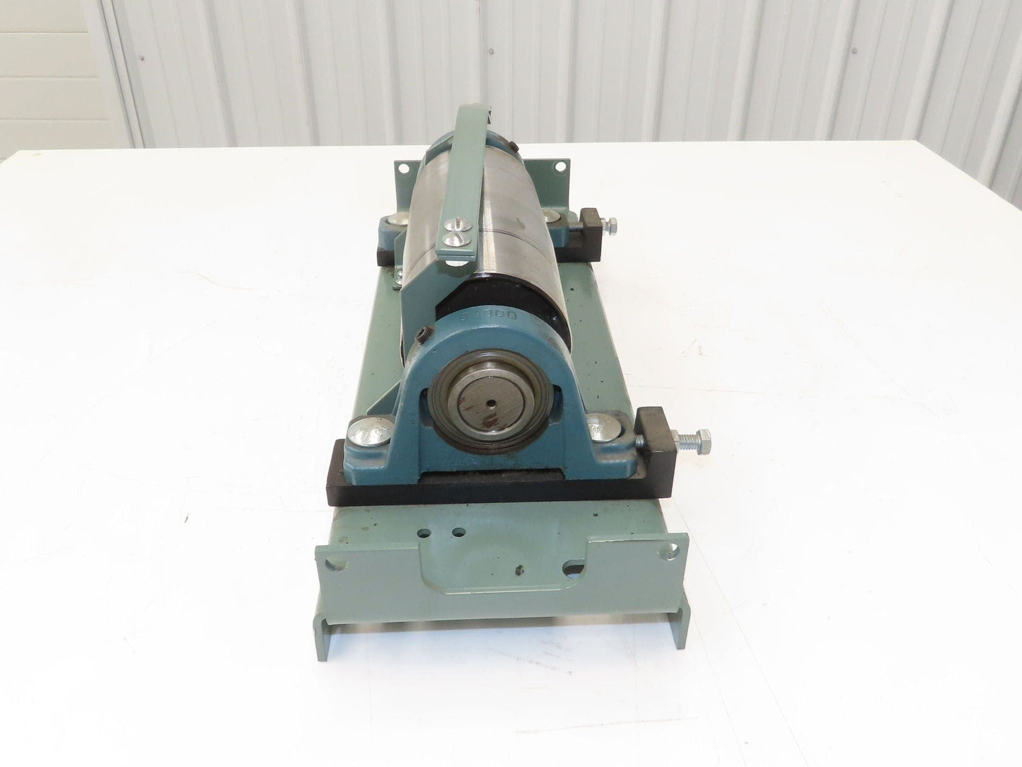 Hytrol 4"x 9" Crowned Tail Pulley for 24" Conveyor 21"BF 8" Belt Under Roller