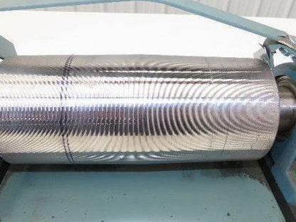 Hytrol 4"x 9" Crowned Tail Pulley for 24" Conveyor 21"BF 8" Belt Under Roller