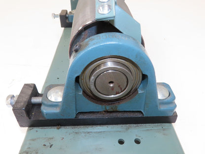 Hytrol 4"x 9" Crowned Tail Pulley for 24" Conveyor 21"BF 8" Belt Under Roller