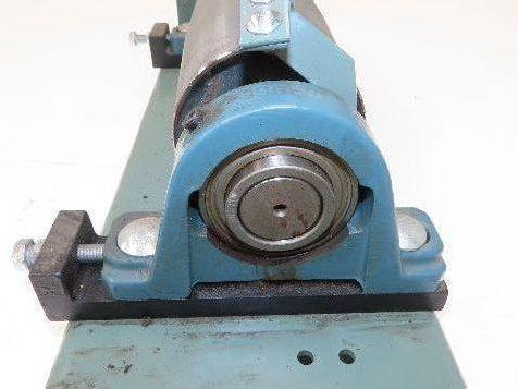 Hytrol 4"x 9" Crowned Tail Pulley for 24" Conveyor 21"BF 8" Belt Under Roller