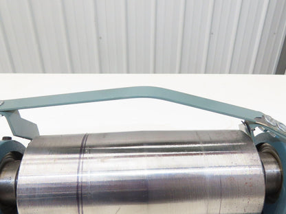 Hytrol 4"x 9" Crowned Tail Pulley for 24" Conveyor 21"BF 8" Belt Under Roller