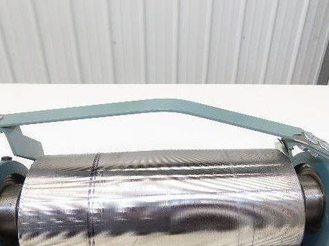 Hytrol 4"x 9" Crowned Tail Pulley for 24" Conveyor 21"BF 8" Belt Under Roller