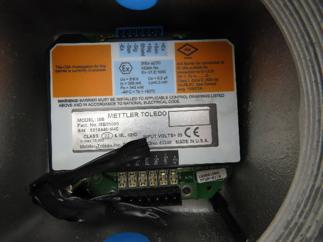 Mettler XJXX N4 ISB05000 Barrier Control Adalet IP66 Explosion Proof Enclosure