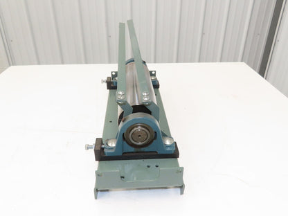 Hytrol 4"x 12" Crowned Tail Pulley for 24" Conveyor 21"BF Belt Under Roller