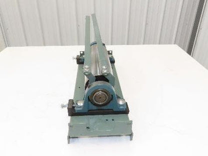 Hytrol 4"x 12" Crowned Tail Pulley for 24" Conveyor 21"BF Belt Under Roller