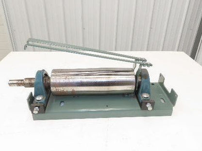 Hytrol 4"x 12" Crowned Tail Pulley for 24" Conveyor 21"BF Belt Under Roller