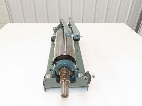 Hytrol 4"x 12" Crowned Tail Pulley for 24" Conveyor 21"BF Belt Under Roller