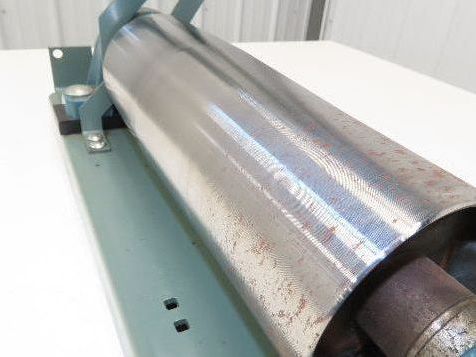 Hytrol 4"x 12" Crowned Tail Pulley for 24" Conveyor 21"BF Belt Under Roller