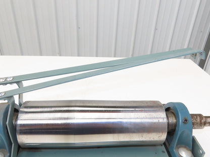 Hytrol 4"x 12" Crowned Tail Pulley for 24" Conveyor 21"BF Belt Under Roller