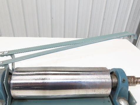 Hytrol 4"x 12" Crowned Tail Pulley for 24" Conveyor 21"BF Belt Under Roller