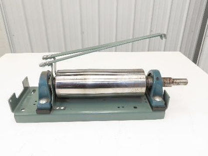 Hytrol 4"x 12" Crowned Tail Pulley for 24" Conveyor 21"BF Belt Under Roller