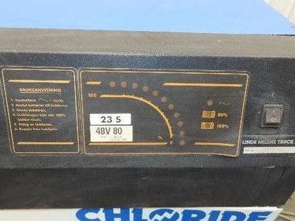 Chloride 23S Motive Power Forklift Battery Charger 21 Super 48V 80A 3Ph 425V