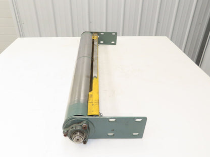Hytrol 34" Slider Bed Belt Conveyor Tail Pulley Assembly 4"x 33" Pulley