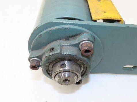 Hytrol 34" Slider Bed Belt Conveyor Tail Pulley Assembly 4"x 33" Pulley