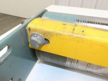 Hytrol 34" Slider Bed Belt Conveyor Tail Pulley Assembly 4"x 33" Pulley