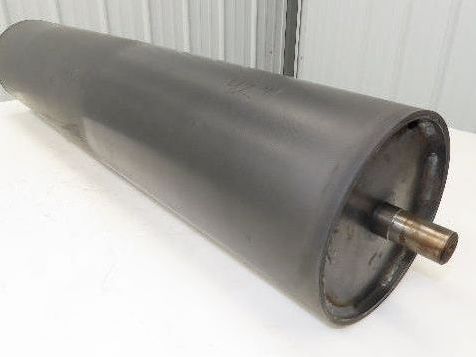 Hytrol 8"x 38.5" Center Drive Pulley for 42" Belt Conveyor 1-3/16" Shaft Crowned