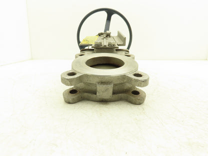 Fabri-Valve FV1312 Knife Gate Valve Size 3 Lockout Rising Stem Stainless
