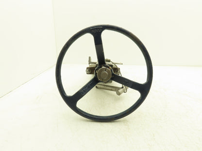 Fabri-Valve FV1312 Knife Gate Valve Size 3 Lockout Rising Stem Stainless