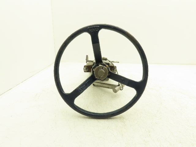 Fabri-Valve FV1312 Knife Gate Valve Size 3 Lockout Rising Stem Stainless