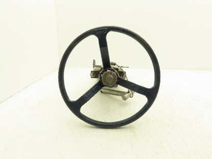 Fabri-Valve FV1312 Knife Gate Valve Size 3 Lockout Rising Stem Stainless